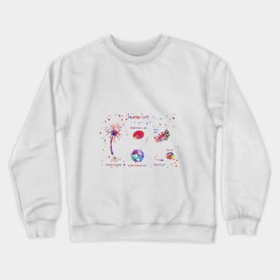 Human cell Crewneck Sweatshirt